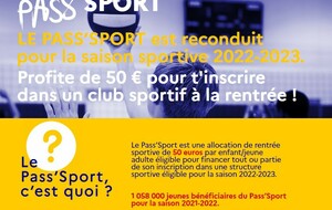 PASS SPORT - 50 euros